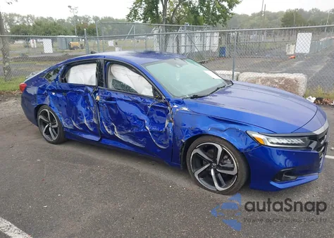 2022 Honda Accord Sport Special Edition из США, поврежденный, VIN 1HGCV1F40NA022517
